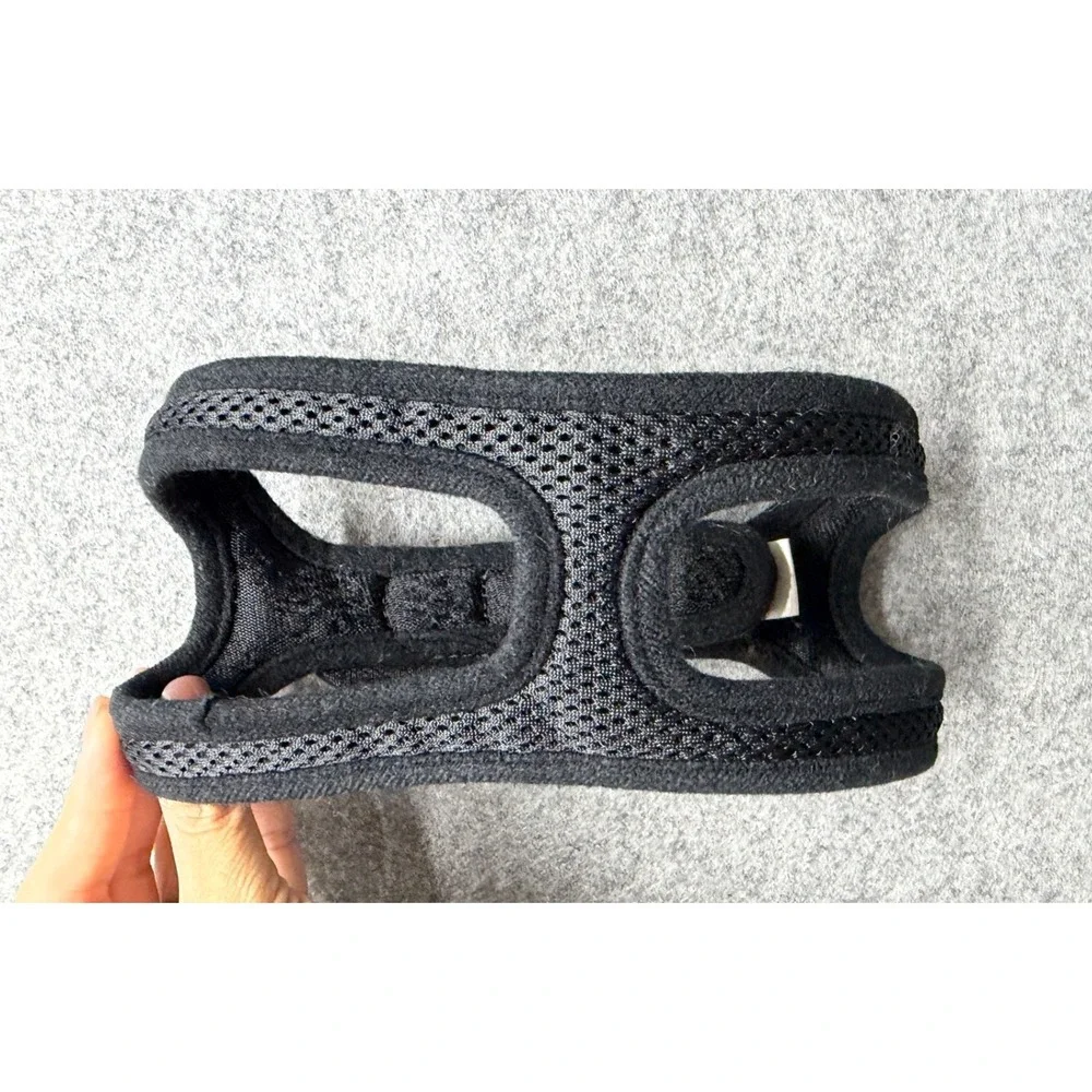 ChokeFree Velpro Mesh Pet Harness Black Step In No Choke Dog Cat Size L